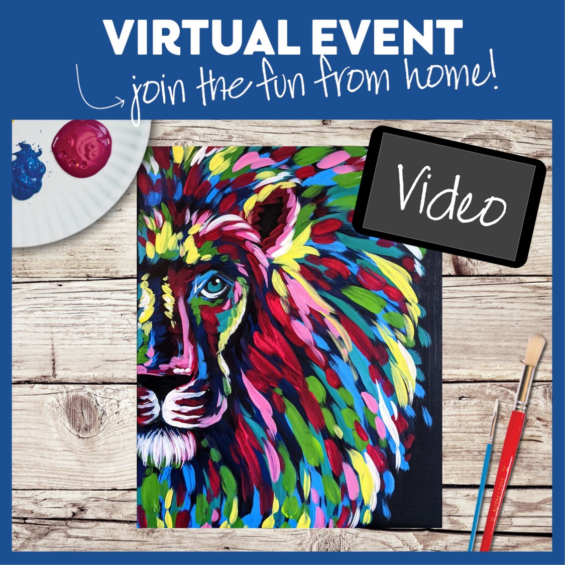 VIDEO Event!! Enjoy ANYTIME safe from home!!!
